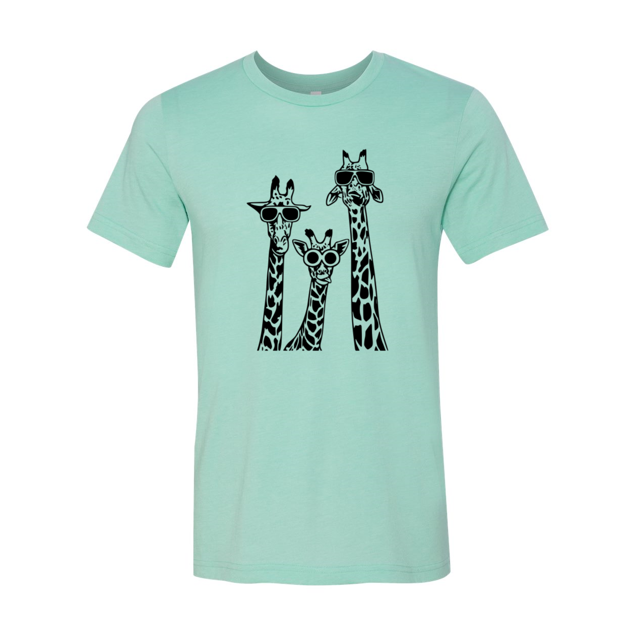 DT0162 Giraffe Shirt in various colors, showcasing its soft fabric and stylish design.