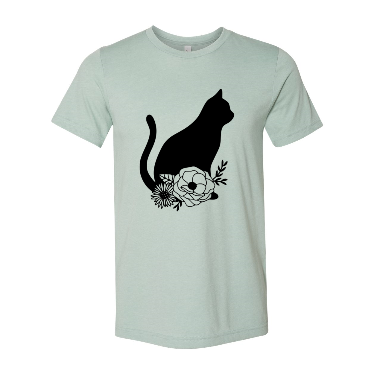 DT0164 Cat Shirt in various colors, showcasing its comfortable fabric and stylish design.