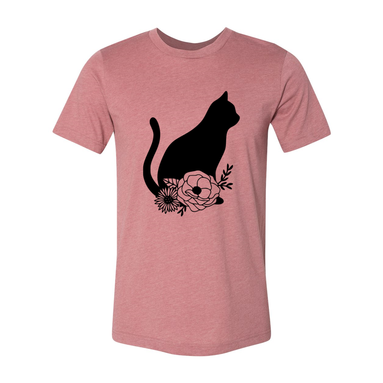 DT0164 Cat Shirt in various colors, showcasing its comfortable fabric and stylish design.