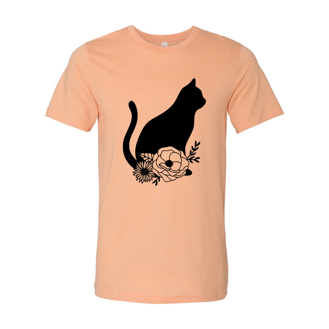 DT0164 Cat Shirt in various colors, showcasing its comfortable fabric and stylish design.