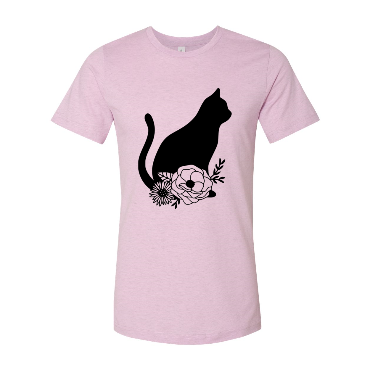 DT0164 Cat Shirt in various colors, showcasing its comfortable fabric and stylish design.