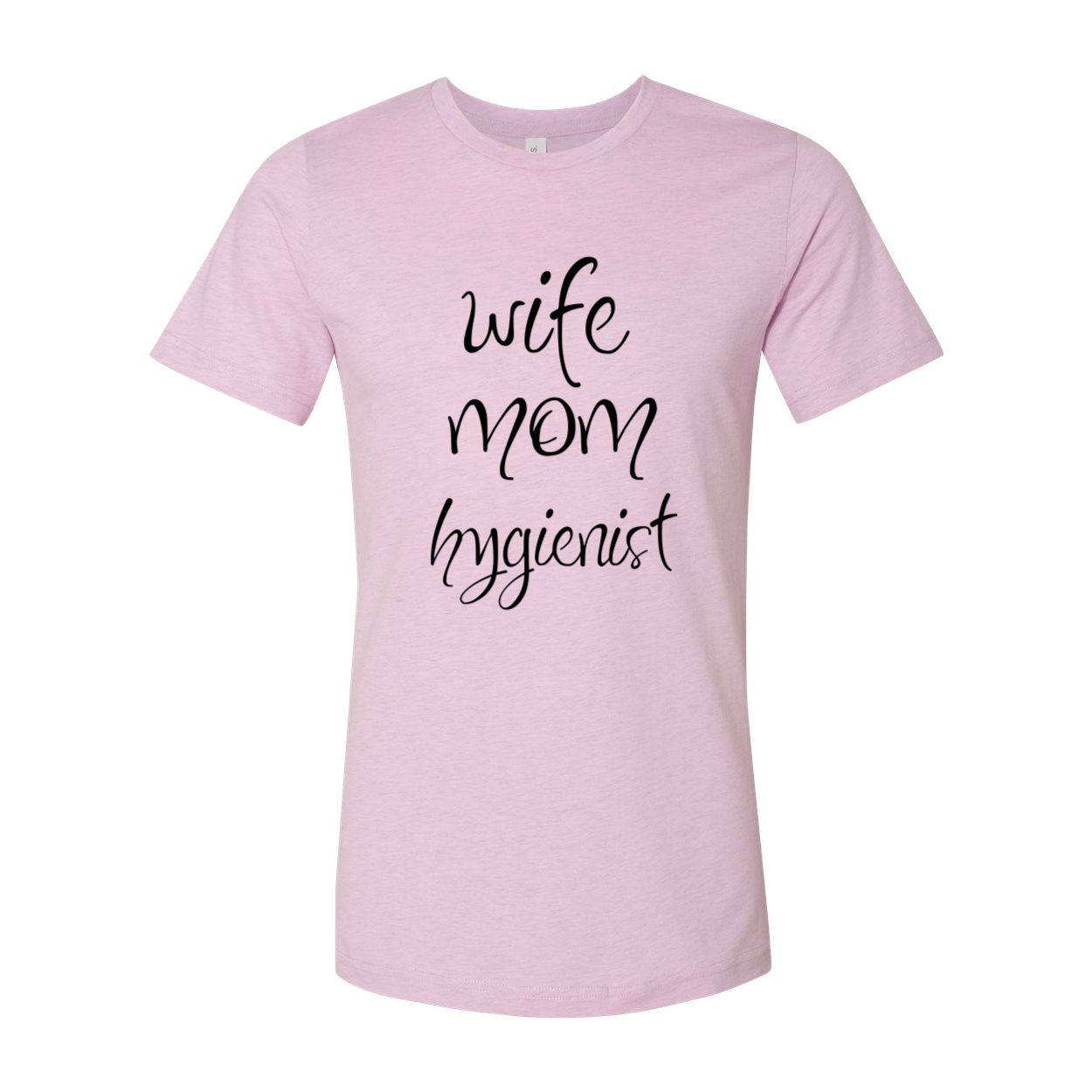 DT0189 Wife Mom Hygienist Shirt in various colors, showcasing its soft fabric and stylish design.