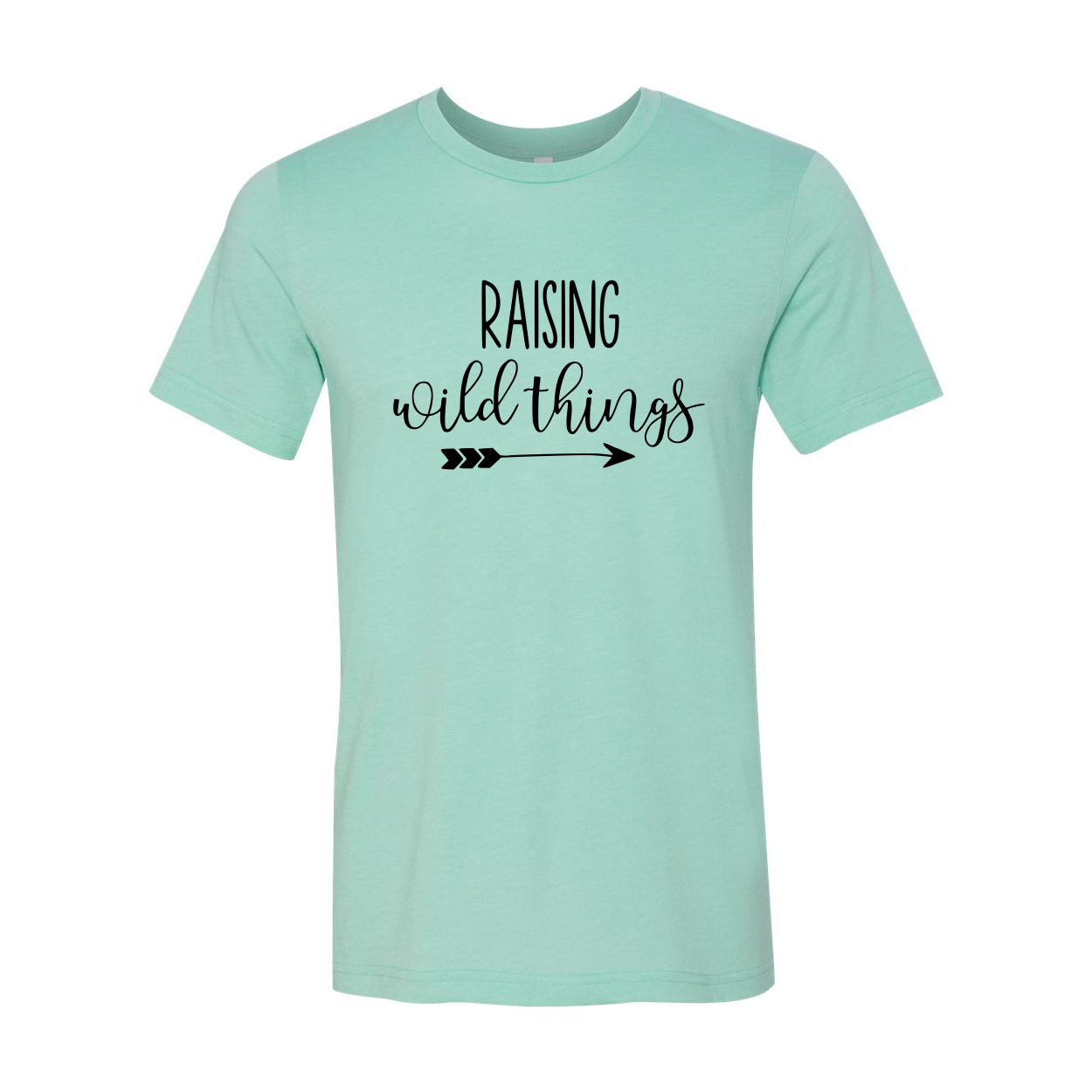 DT0192 Raising Wild Things Shirt in various colors, showcasing its soft fabric and stylish design.