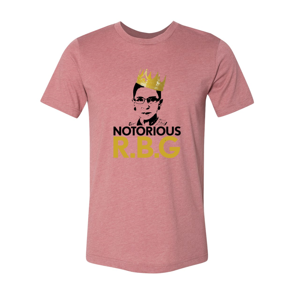 DT0205 Notorious RBG Shirt in various colors, showcasing its comfortable fit and high-quality print.