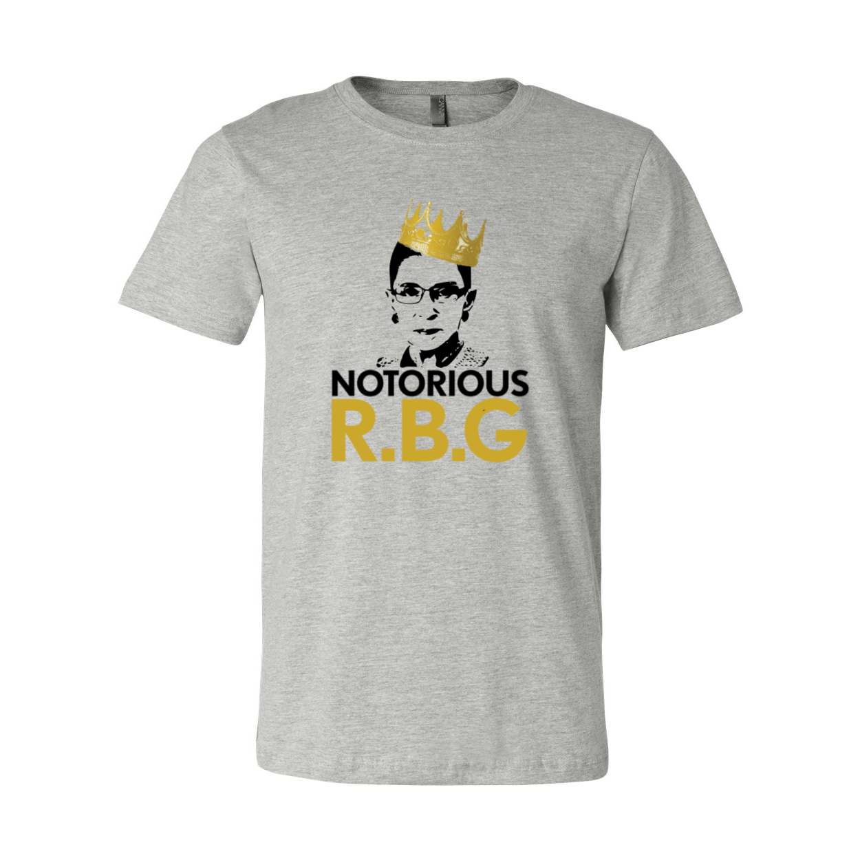 DT0205 Notorious RBG Shirt in various colors, showcasing its comfortable fit and high-quality print.