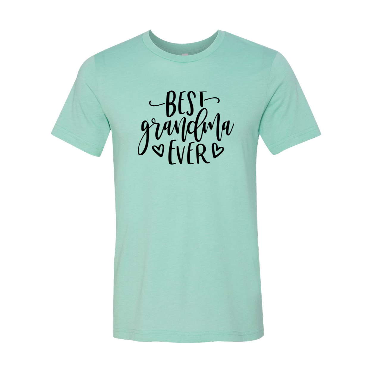 DT0214 Best Grandma Ever Shirt in various colors, showcasing its soft fabric and stylish design.