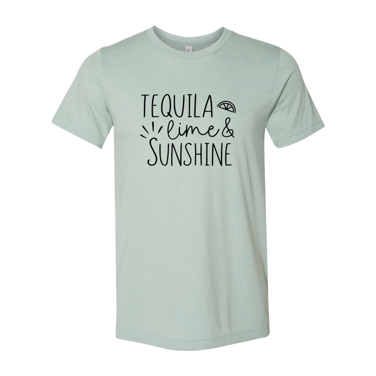 DT0232 Tequila Lime Sunshine Shirt in various colors, showcasing its soft fabric and modern design.