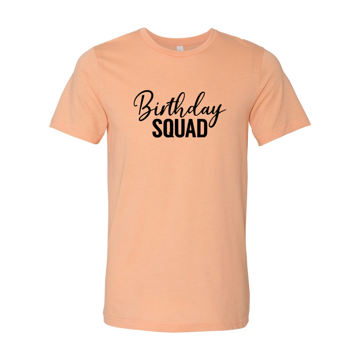 DT0268 Birthday Squad Shirt in various colors, showcasing its soft fabric and stylish design.