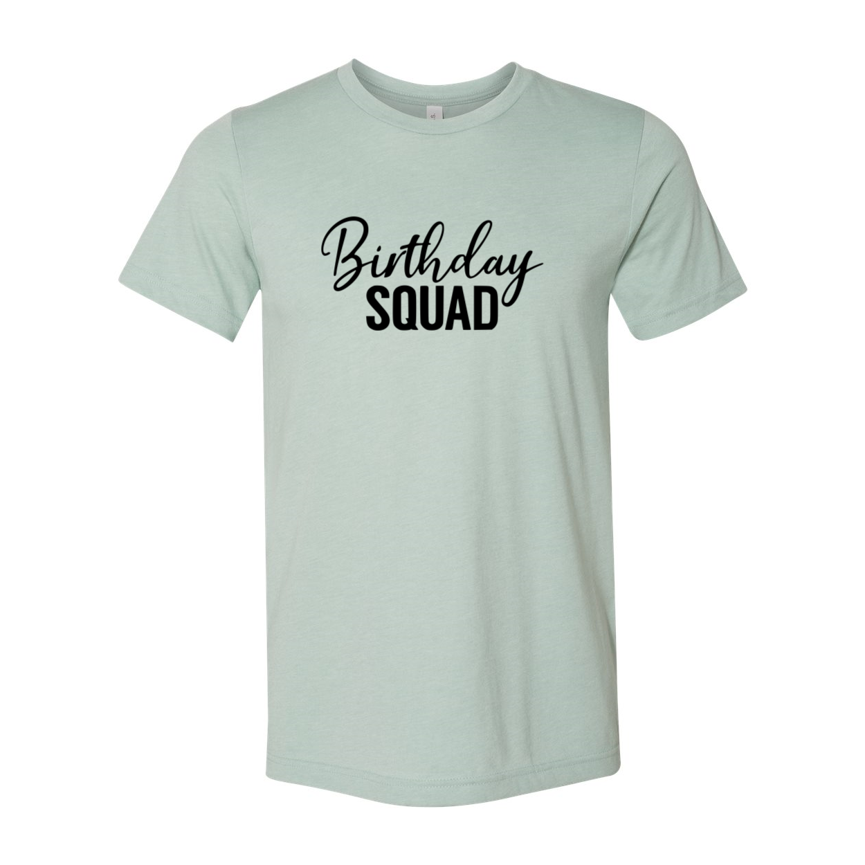 DT0268 Birthday Squad Shirt in various colors, showcasing its soft fabric and stylish design.