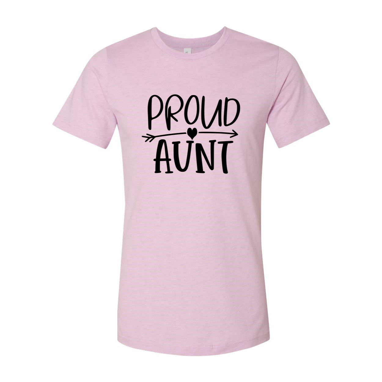 DT0277 Proud Aunt Shirt in various colors, showcasing its soft fabric and stylish design.