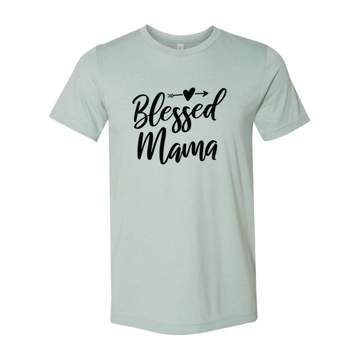 DT0284 Blessed Mama Shirt in various colors, showcasing its soft fabric and stylish design.