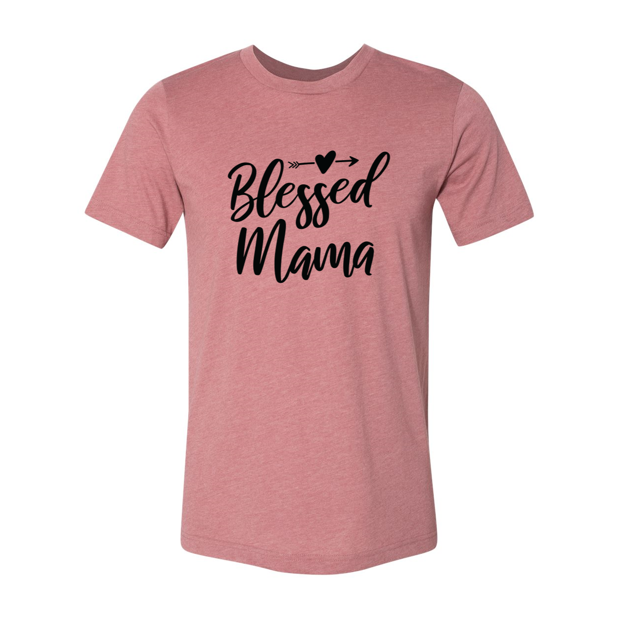 DT0284 Blessed Mama Shirt in various colors, showcasing its soft fabric and stylish design.