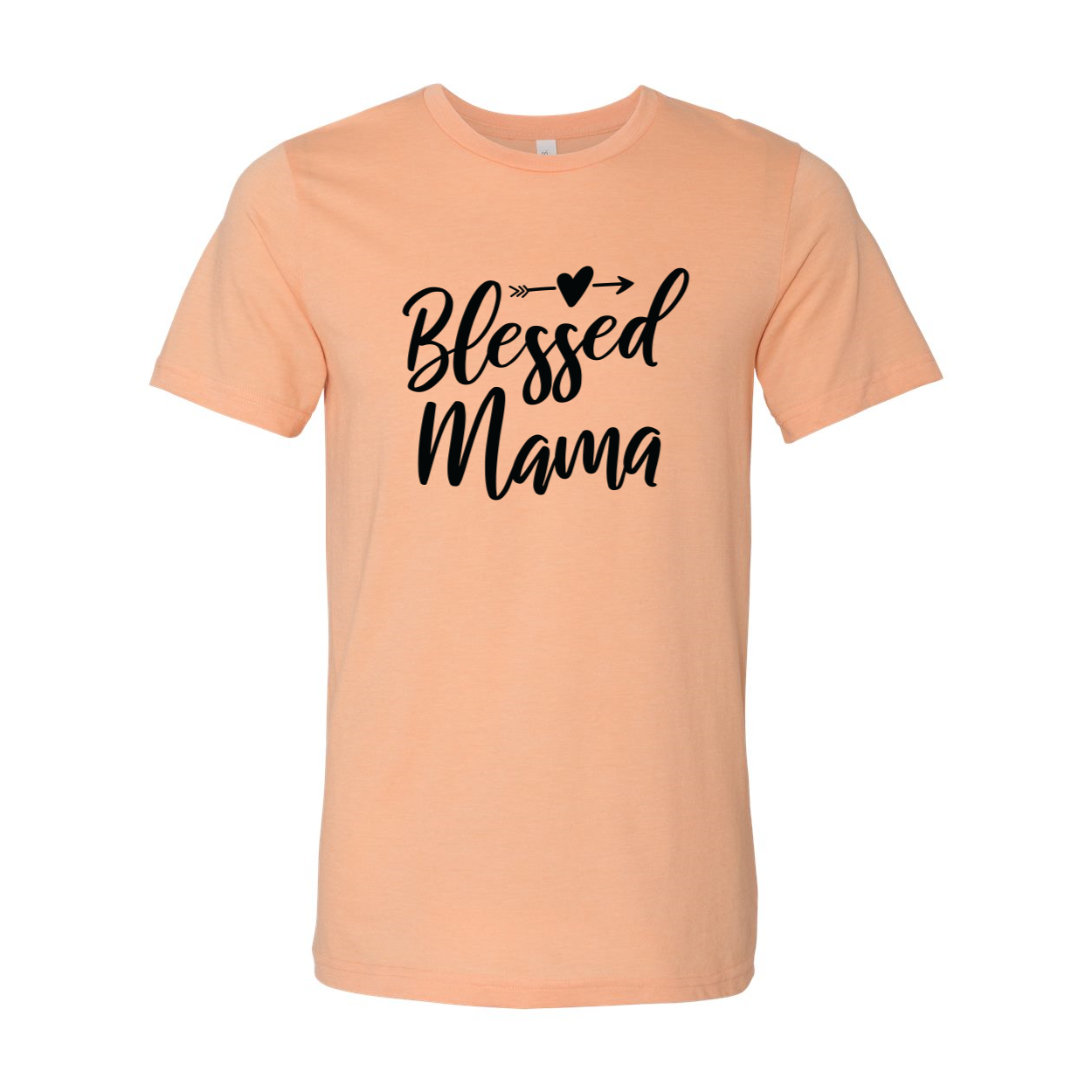 DT0284 Blessed Mama Shirt in various colors, showcasing its soft fabric and stylish design.