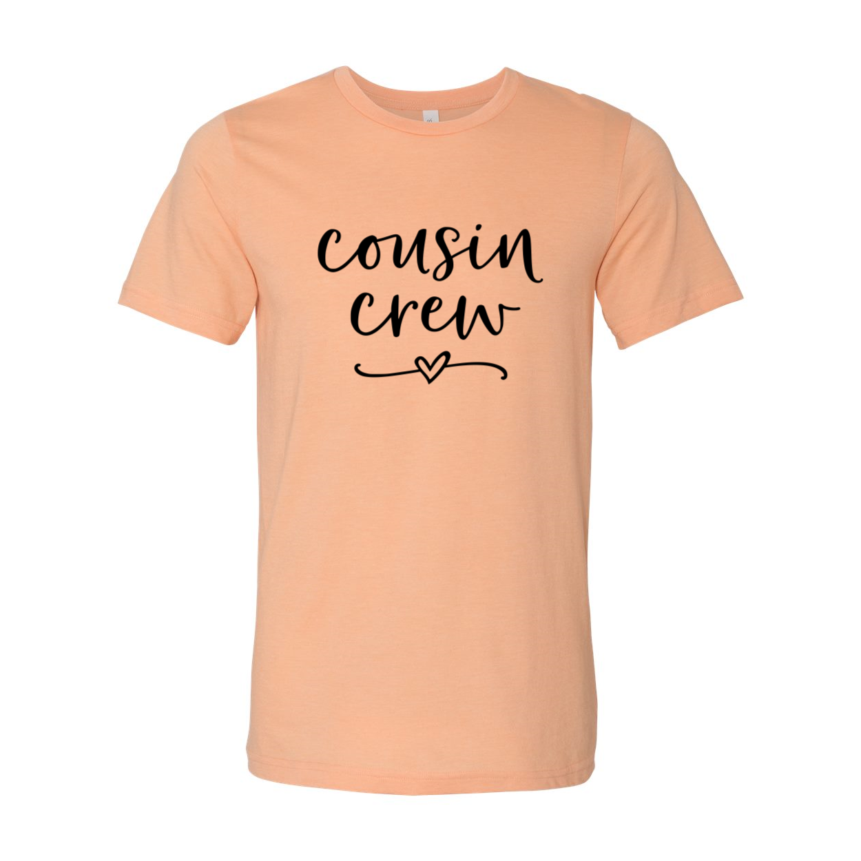 DT0044 Cousin Crew T-shirt in various colors, showcasing its soft fabric and modern fit.