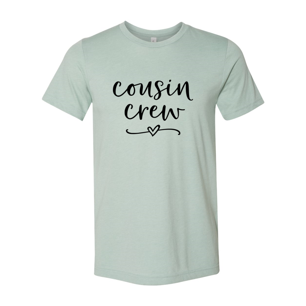 DT0044 Cousin Crew T-shirt in various colors, showcasing its soft fabric and modern fit.