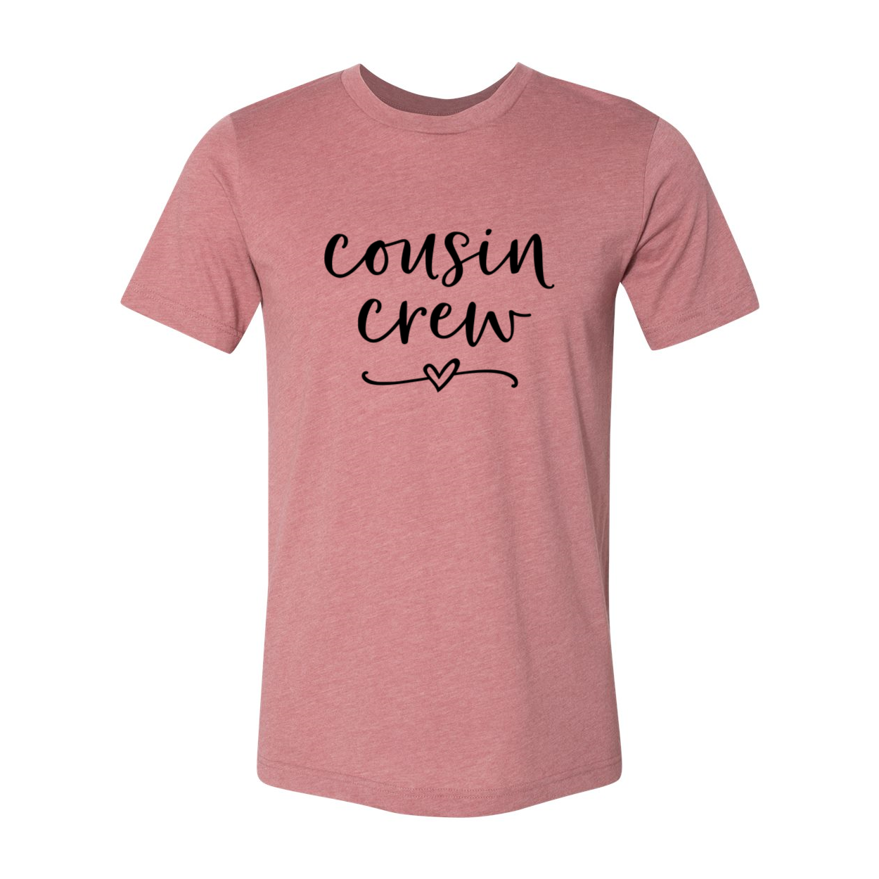 DT0044 Cousin Crew T-shirt in various colors, showcasing its soft fabric and modern fit.