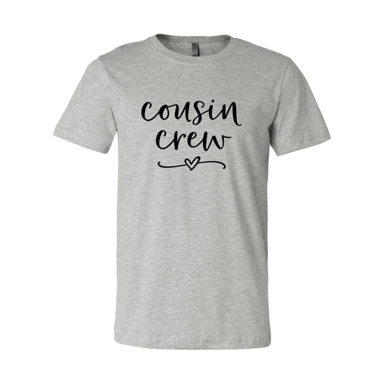 DT0044 Cousin Crew T-shirt in various colors, showcasing its soft fabric and modern fit.