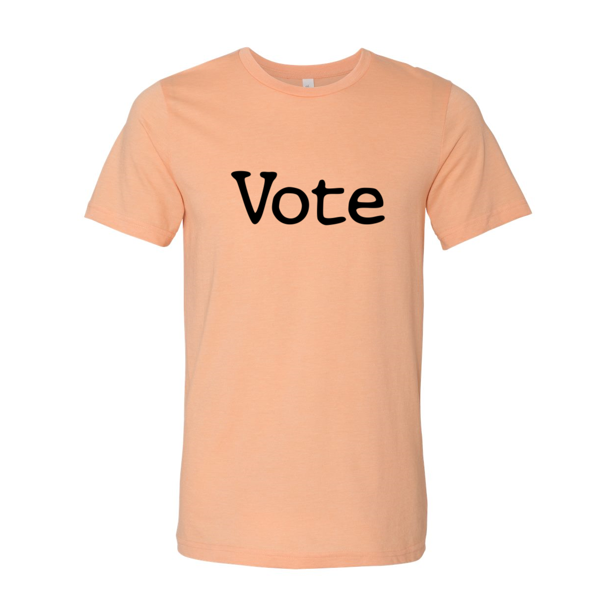 DT0468 Vote Shirt in various colors, showcasing its unisex design and high-quality fabric.