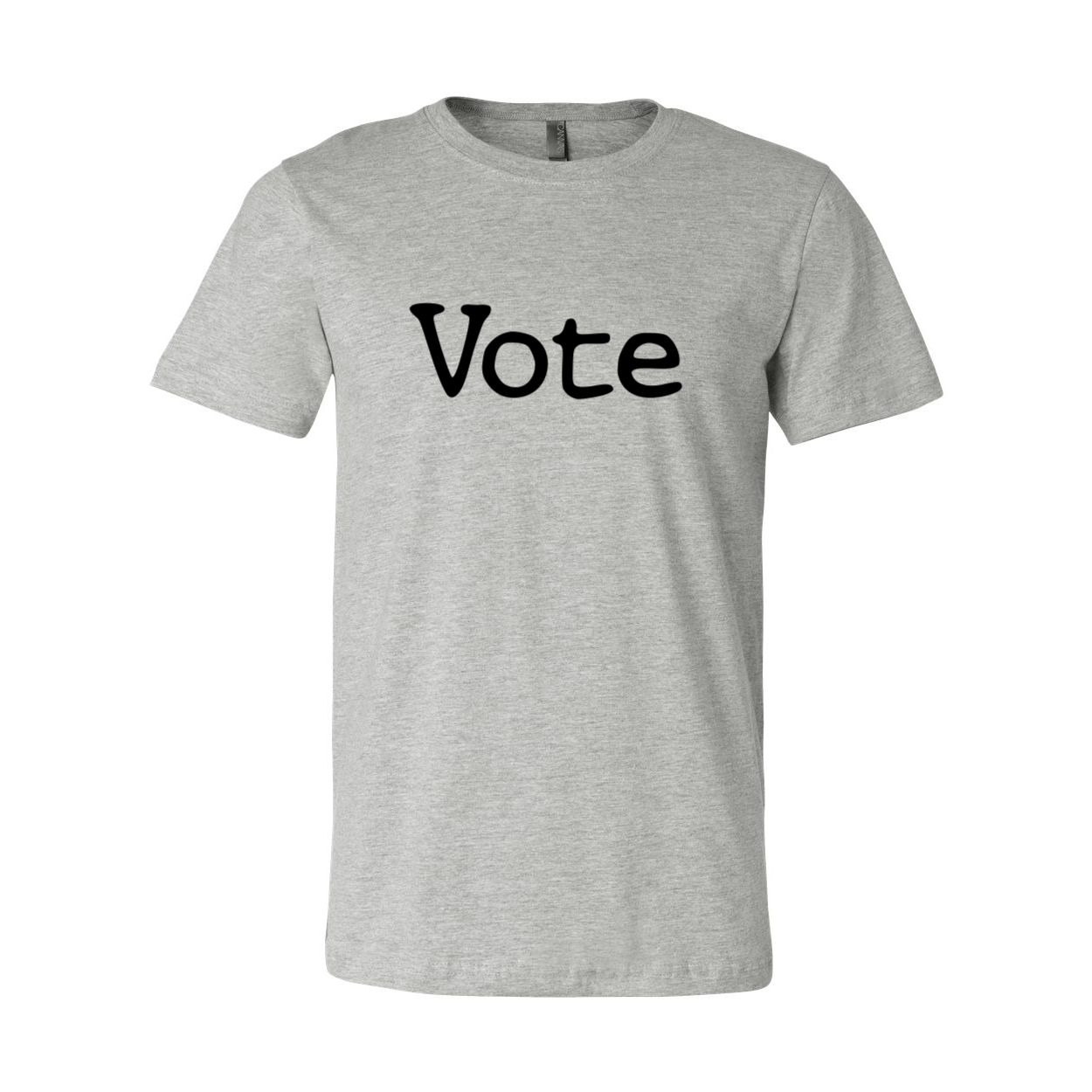 DT0468 Vote Shirt in various colors, showcasing its unisex design and high-quality fabric.