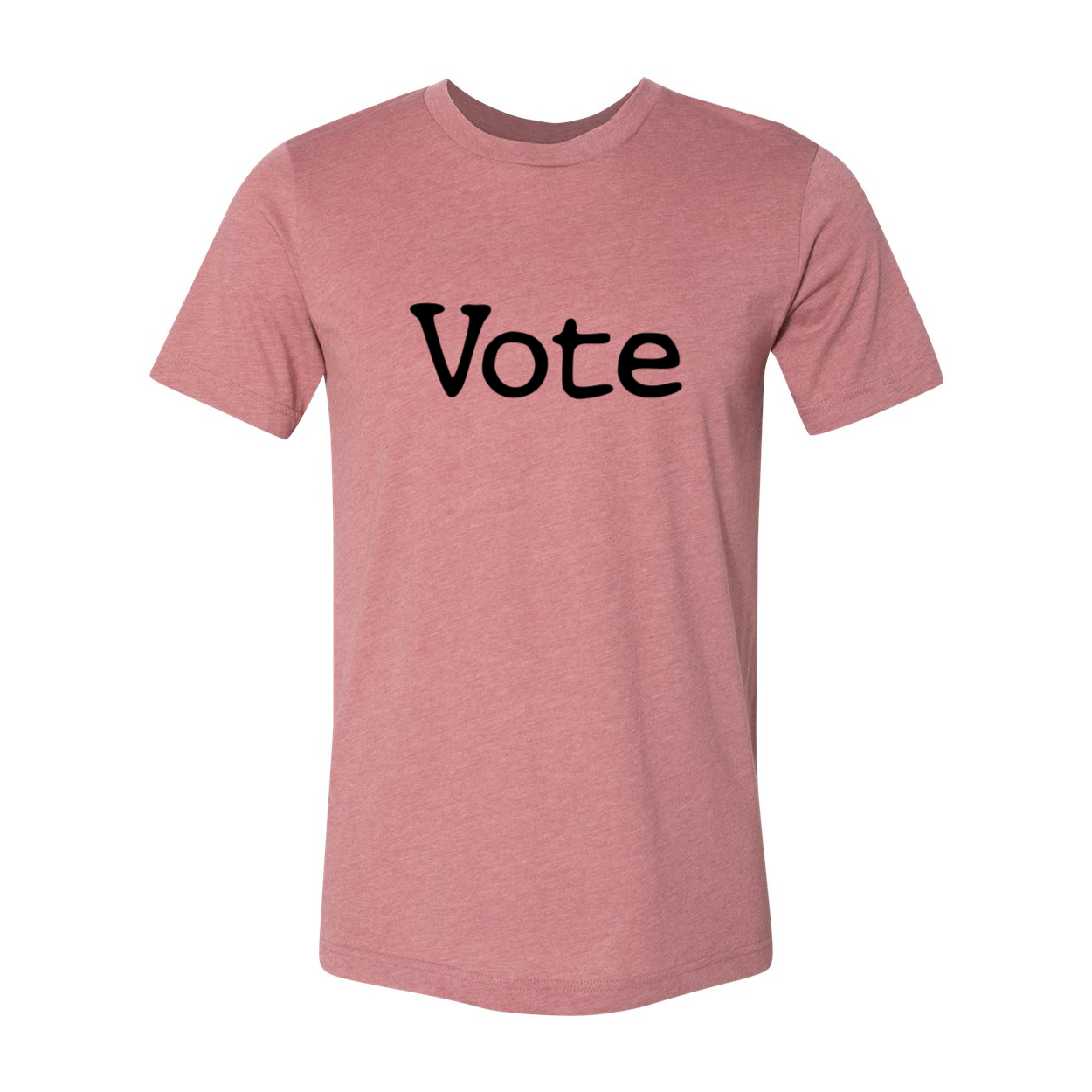 DT0468 Vote Shirt in various colors, showcasing its unisex design and high-quality fabric.