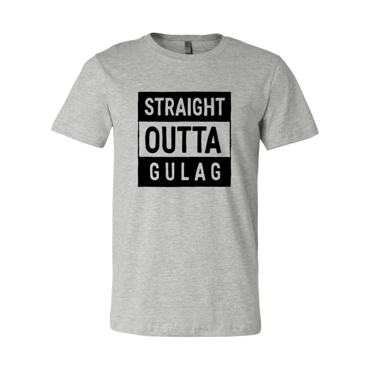 DT0469 Straight Outta Gulag Shirt in various colors, showcasing its comfortable fit and stylish design.