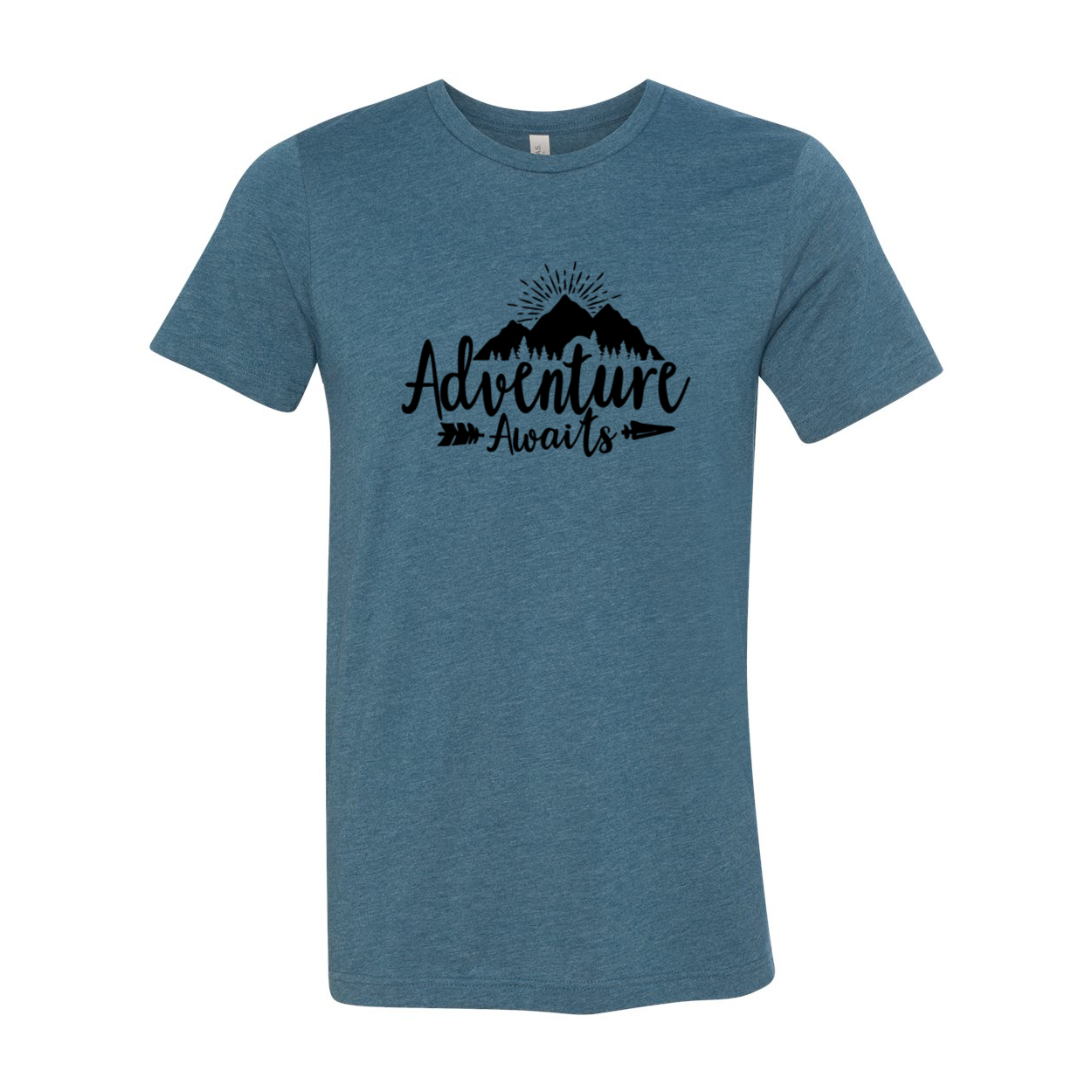 DT0552 Adventure Awaits Unisex T-shirt in various colors, showcasing its soft fabric and stylish design.