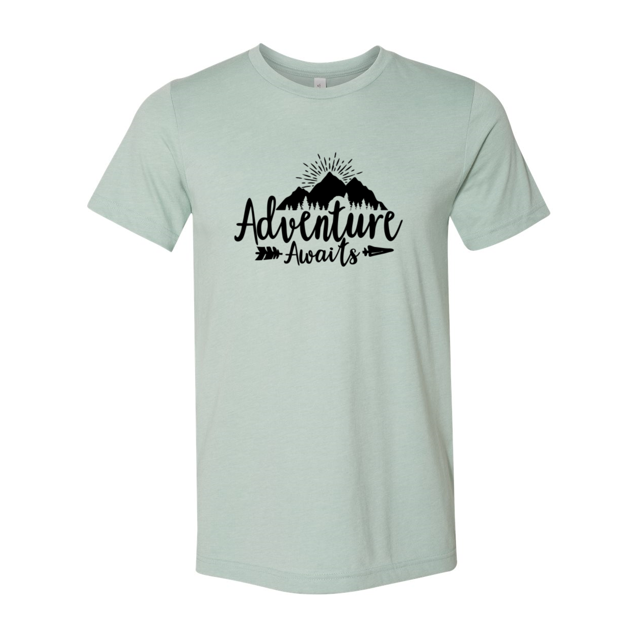 DT0552 Adventure Awaits Unisex T-shirt in various colors, showcasing its soft fabric and stylish design.