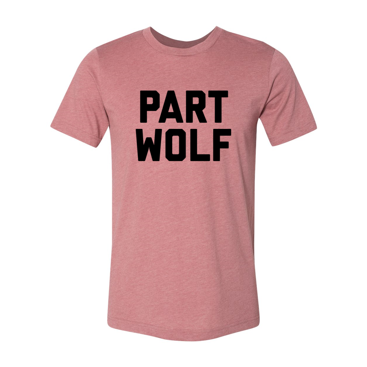 DT0524 Part Wolf Shirt in various colors, showcasing its soft fabric and classic crew neck design.