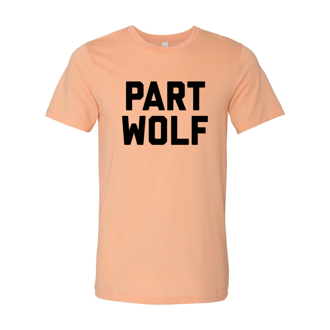 DT0524 Part Wolf Shirt in various colors, showcasing its soft fabric and classic crew neck design.