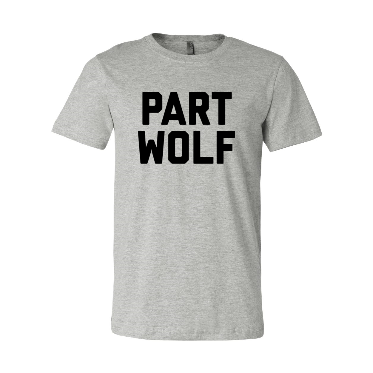 DT0524 Part Wolf Shirt in various colors, showcasing its soft fabric and classic crew neck design.