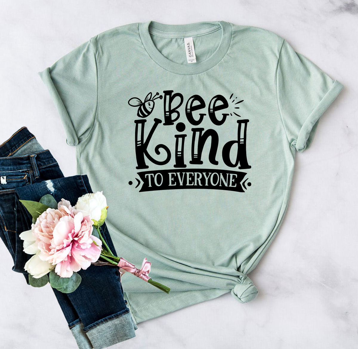 DT0565 Be Kind To Everyone Shirt in various colors, showcasing its comfortable fit and stylish design.