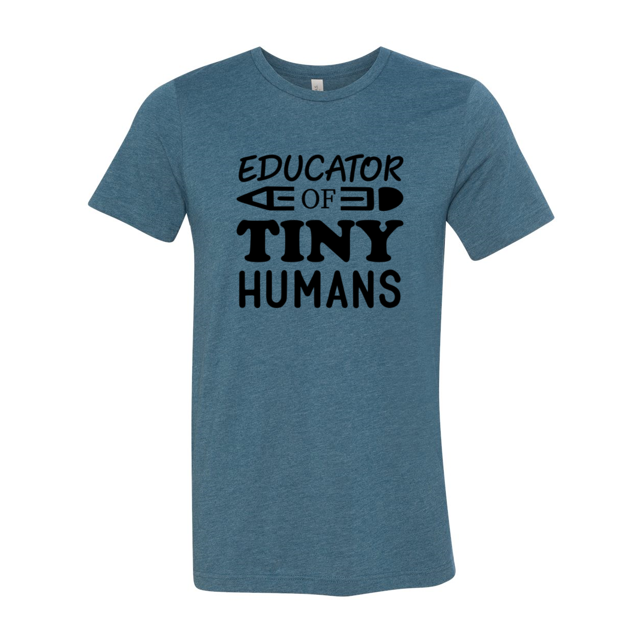 DT0616 Educator of Tiny Humans unisex T-shirt in various colors, showcasing its soft fabric and stylish design.