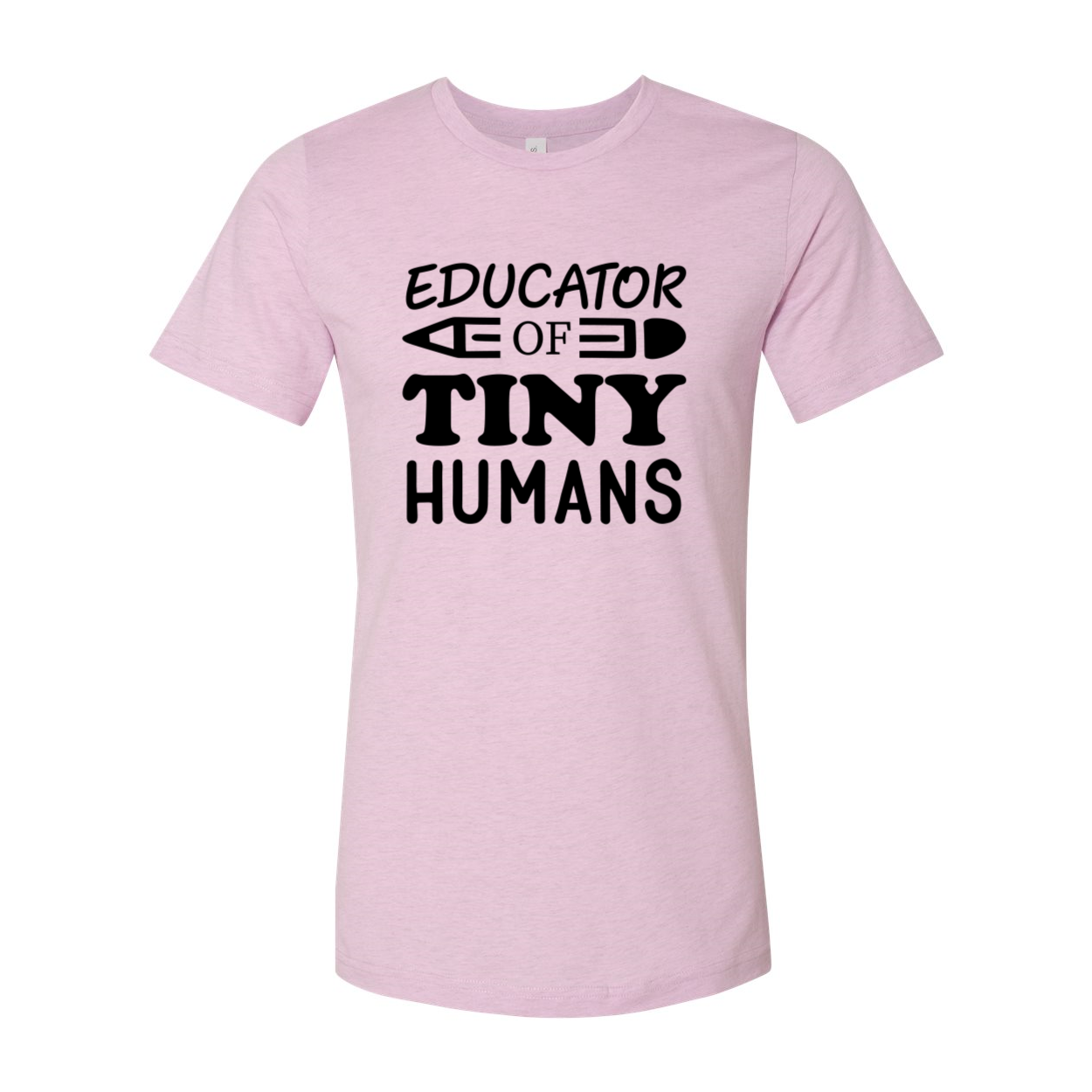 DT0616 Educator of Tiny Humans unisex T-shirt in various colors, showcasing its soft fabric and stylish design.