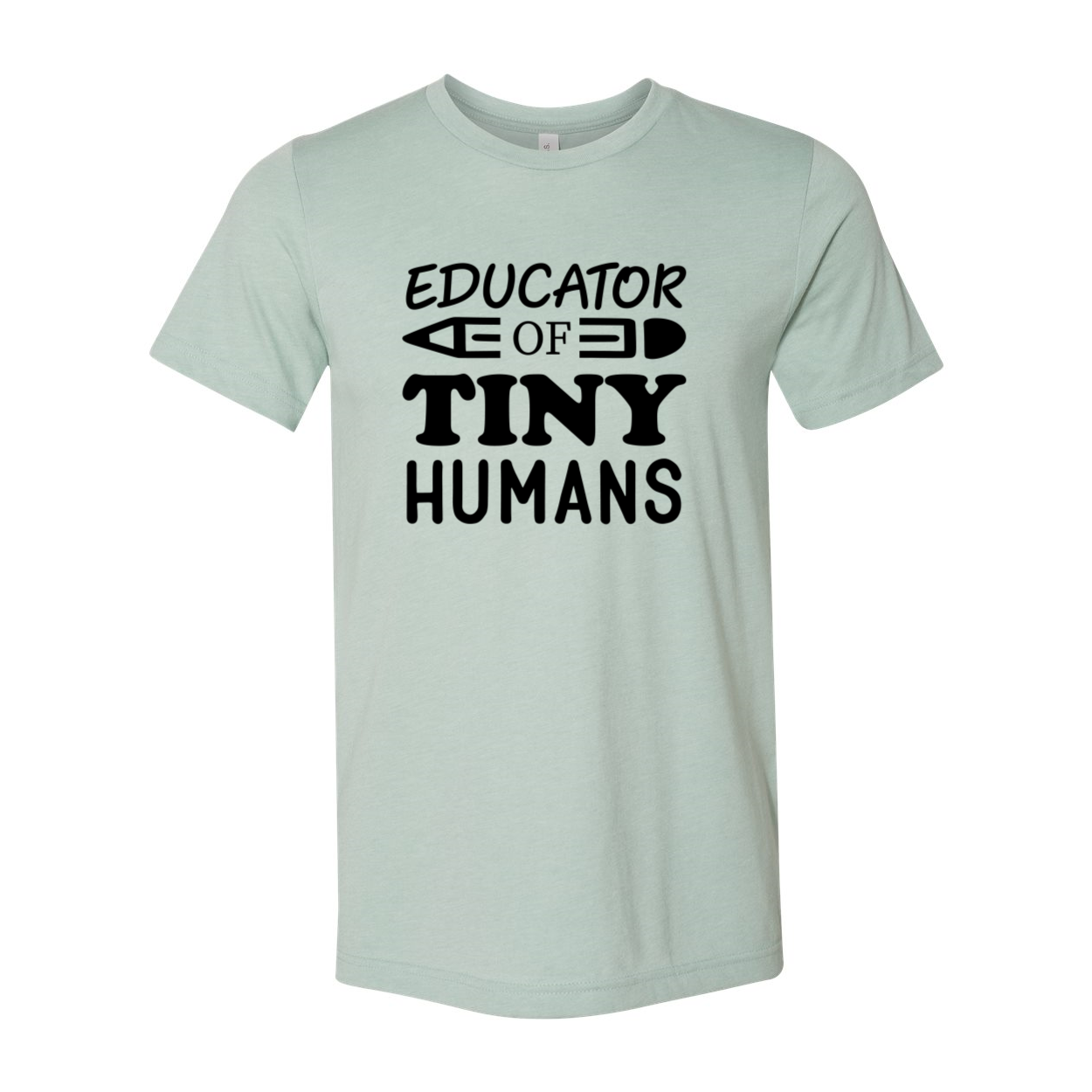 DT0616 Educator of Tiny Humans unisex T-shirt in various colors, showcasing its soft fabric and stylish design.