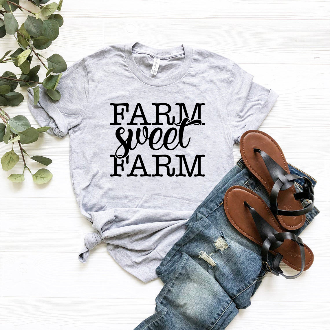 DT0625 Farm Sweet Farm unisex T-shirt in various colors, showcasing its comfortable fabric and stylish design.