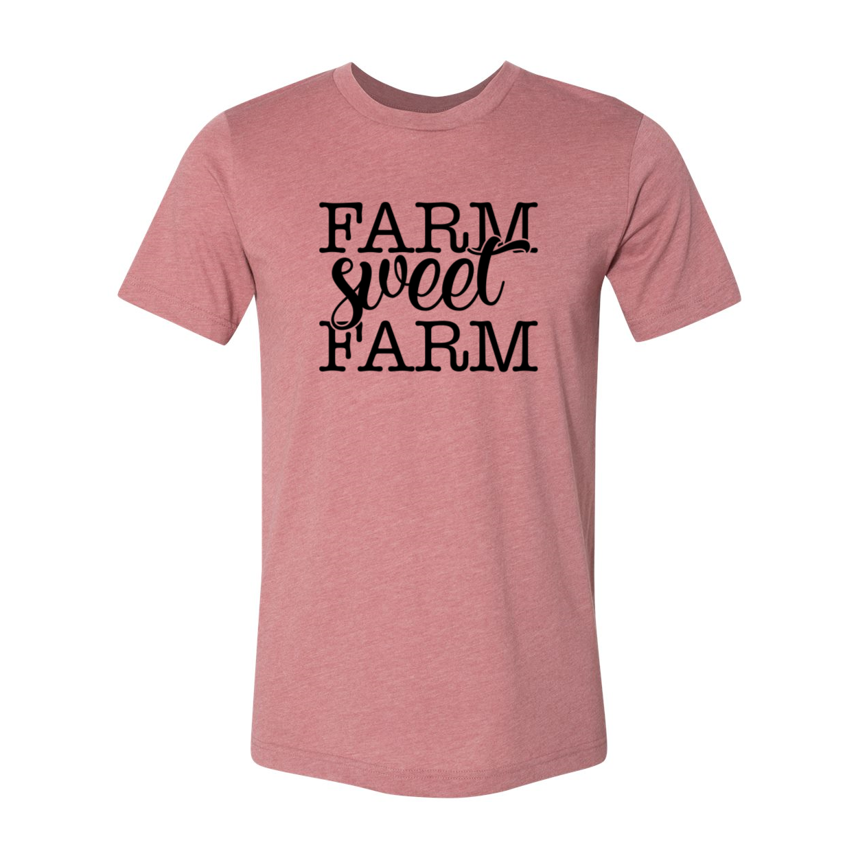 DT0625 Farm Sweet Farm unisex T-shirt in various colors, showcasing its comfortable fabric and stylish design.