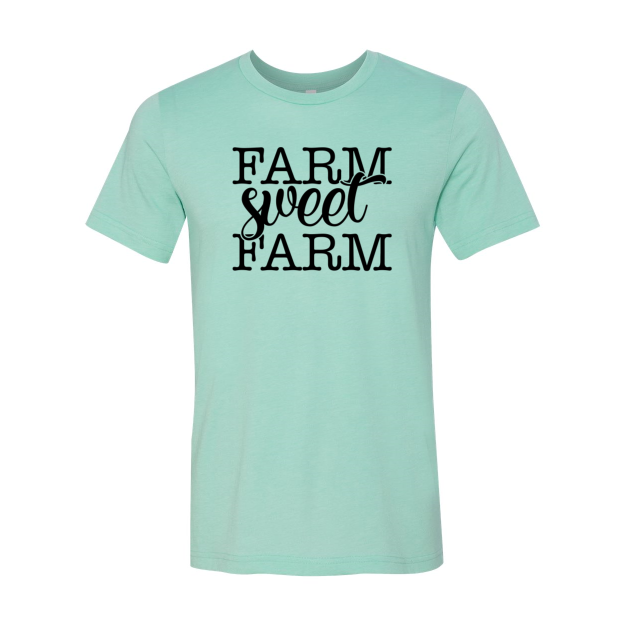 DT0625 Farm Sweet Farm unisex T-shirt in various colors, showcasing its comfortable fabric and stylish design.