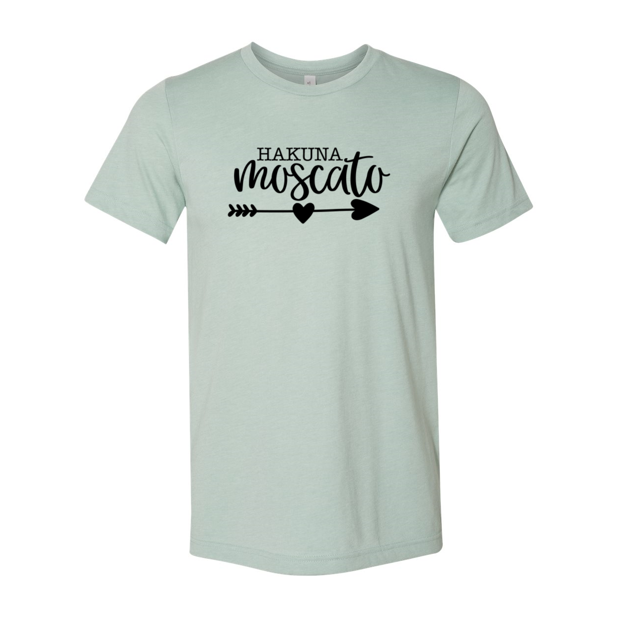 DT0642 Hakuna Moscato Unisex T-shirt in various colors, showcasing its soft fabric and stylish design.