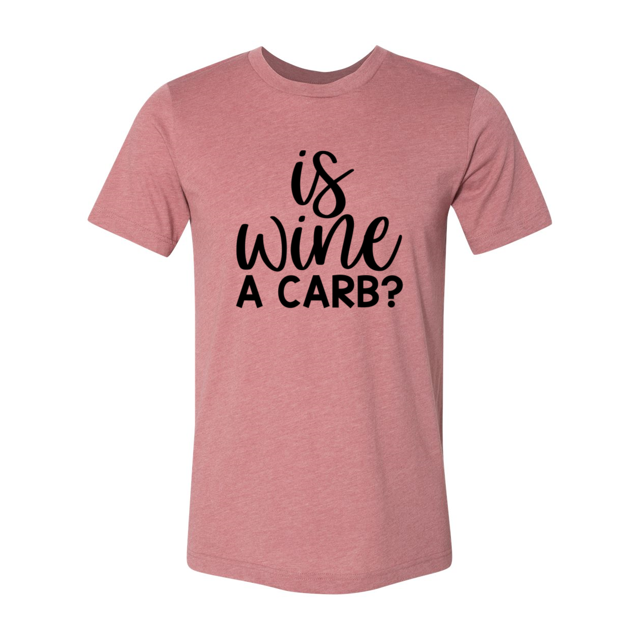 DT0668 Is Wine A Carb Unisex T-shirt in various colors, showcasing its soft fabric and stylish design.