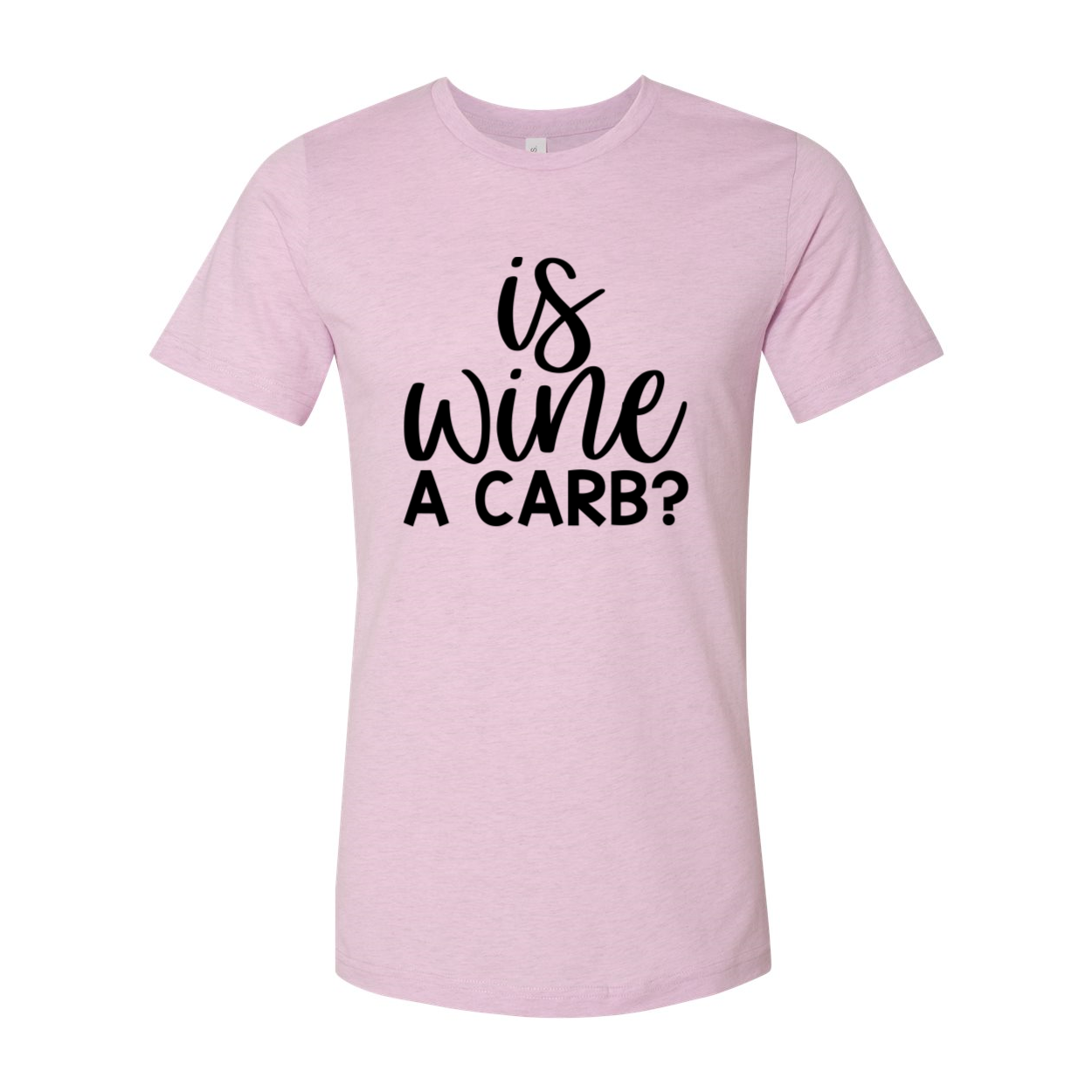 DT0668 Is Wine A Carb Unisex T-shirt in various colors, showcasing its soft fabric and stylish design.