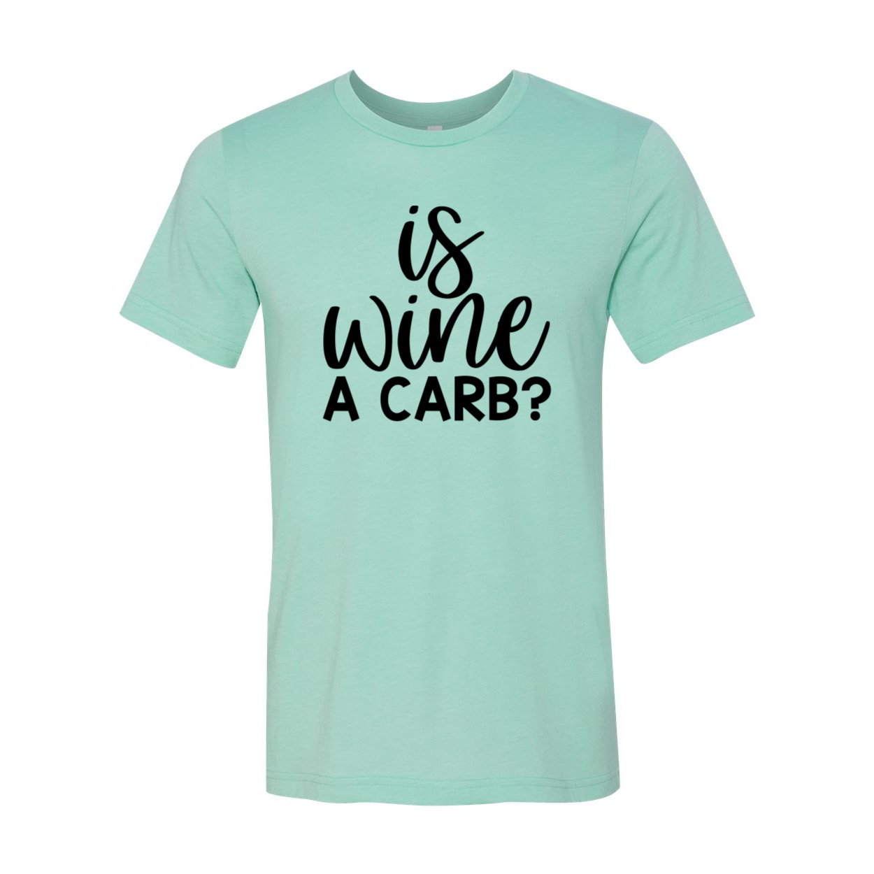 DT0668 Is Wine A Carb Unisex T-shirt in various colors, showcasing its soft fabric and stylish design.