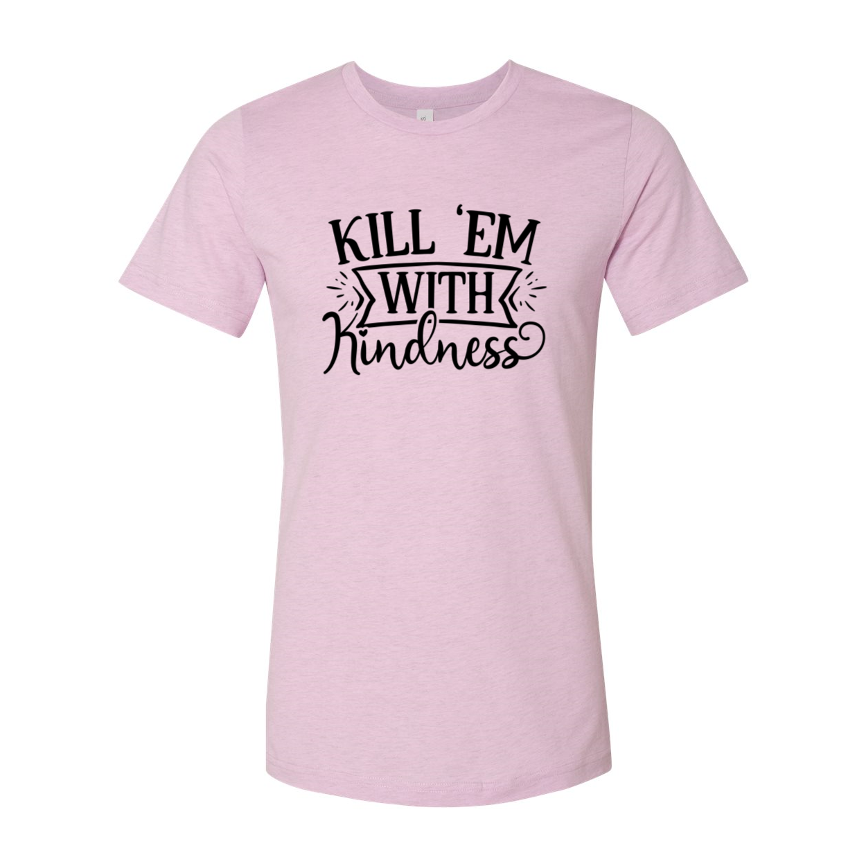 DT0681 Kill em with kindness unisex T-shirt in various colors, showcasing its soft fabric and stylish design.