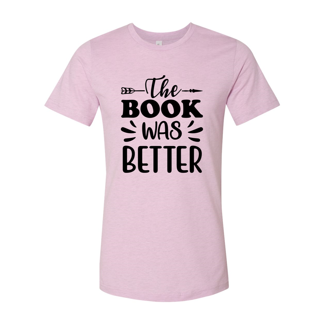 DT0685 The Book Was Better 2 unisex T-shirt in various colors, showcasing its soft fabric and stylish design.