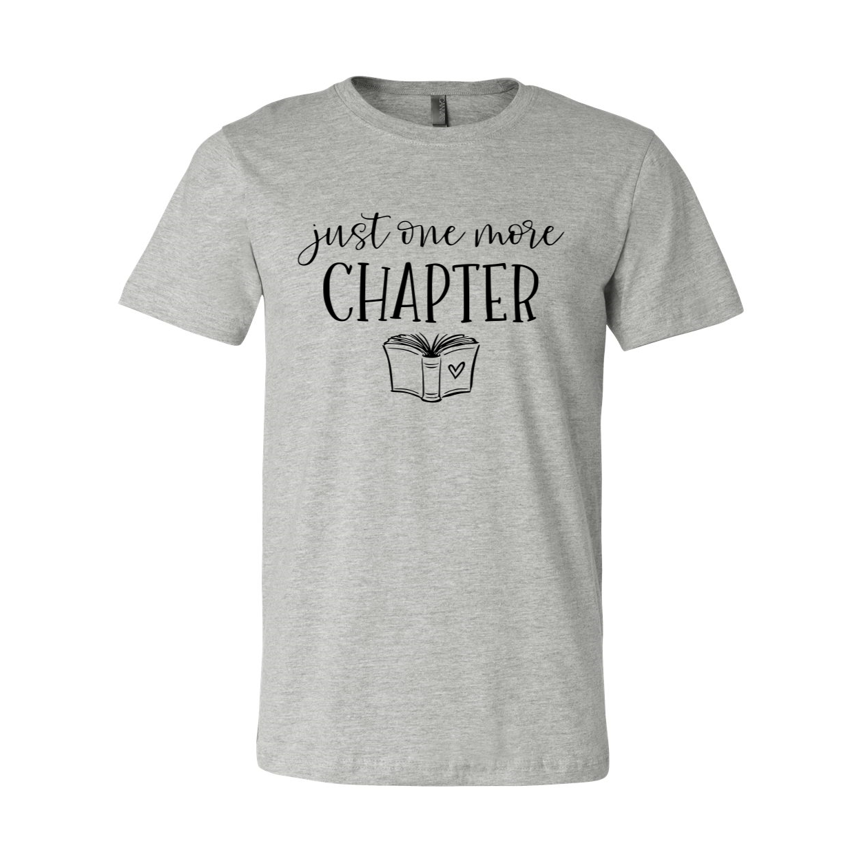 DT0069 Just One More Chapter Shirt in various colors, showcasing its comfortable fabric and stylish design.