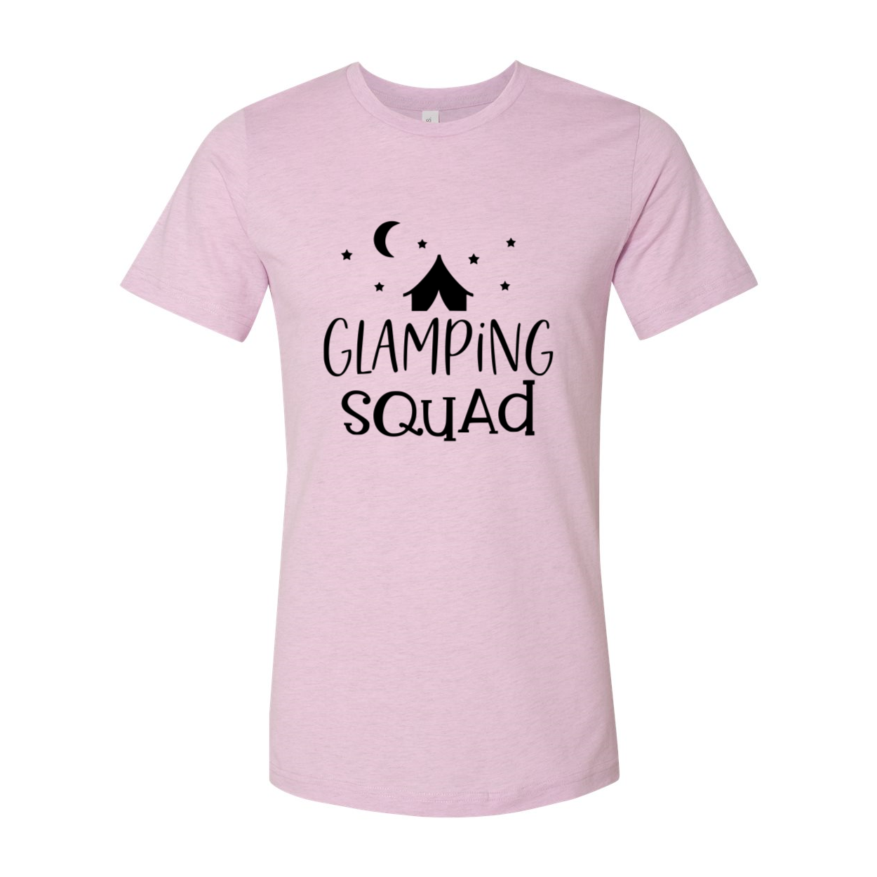 DT0070 Glamping Squad Shirt in various colors, showcasing its soft fabric and stylish design.