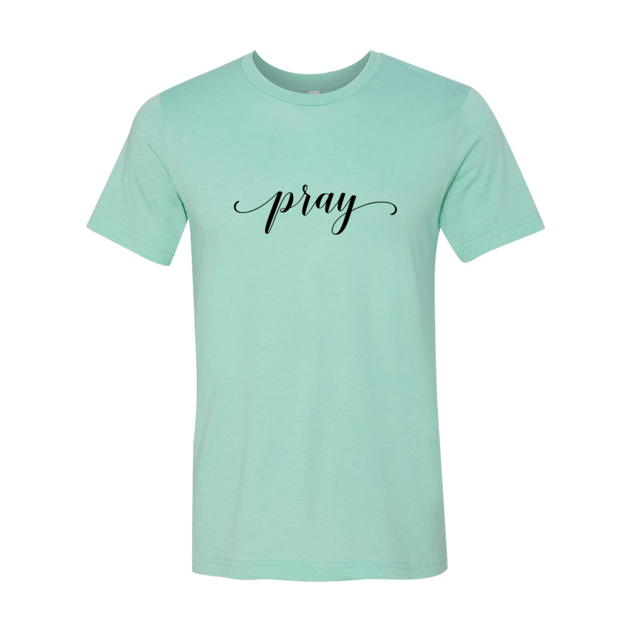 DT0088 Pray Shirt in various colors, showcasing its soft fabric and stylish design.