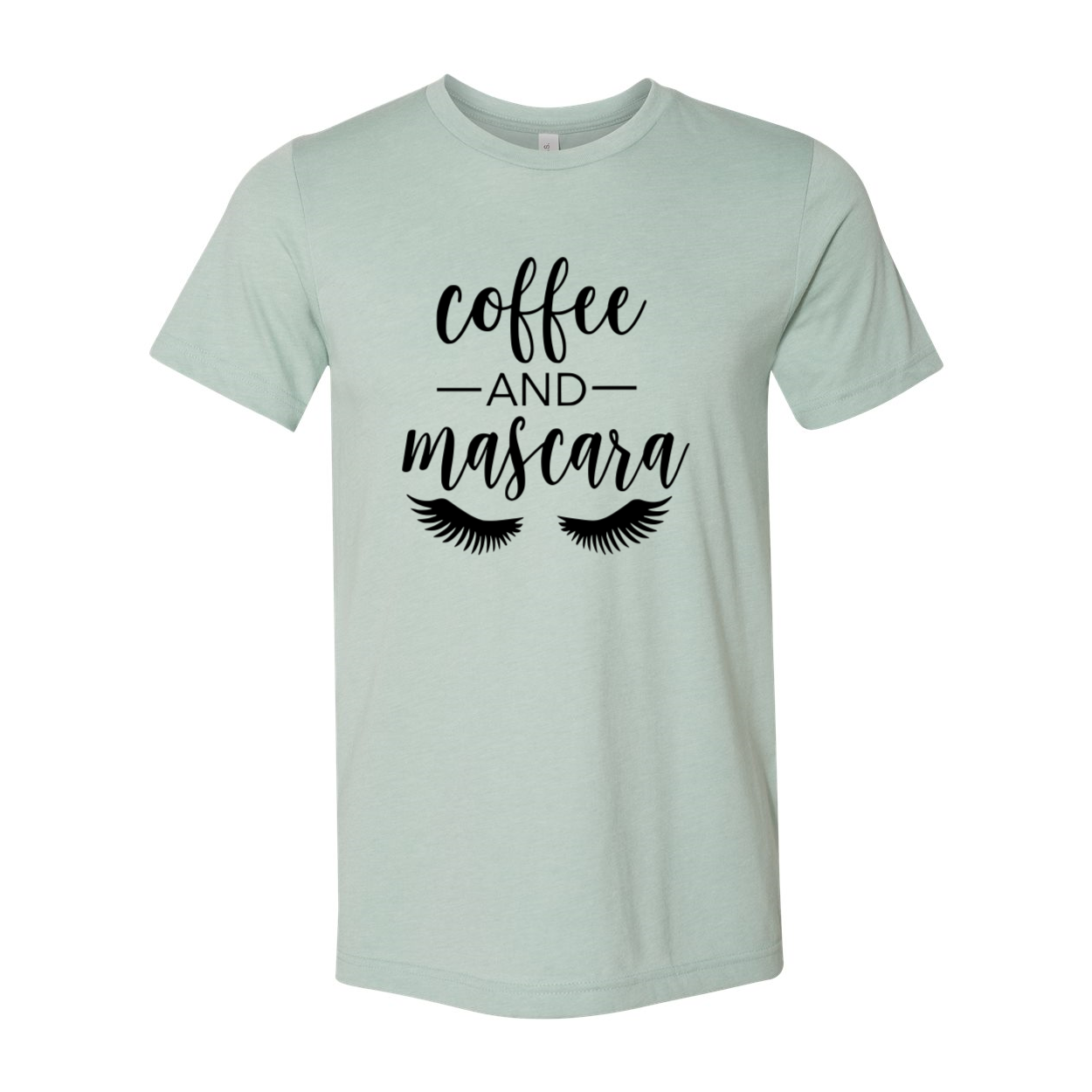 DT0884 coffee and mascara unisex T-shirt in various colors, showcasing its soft fabric and stylish design.