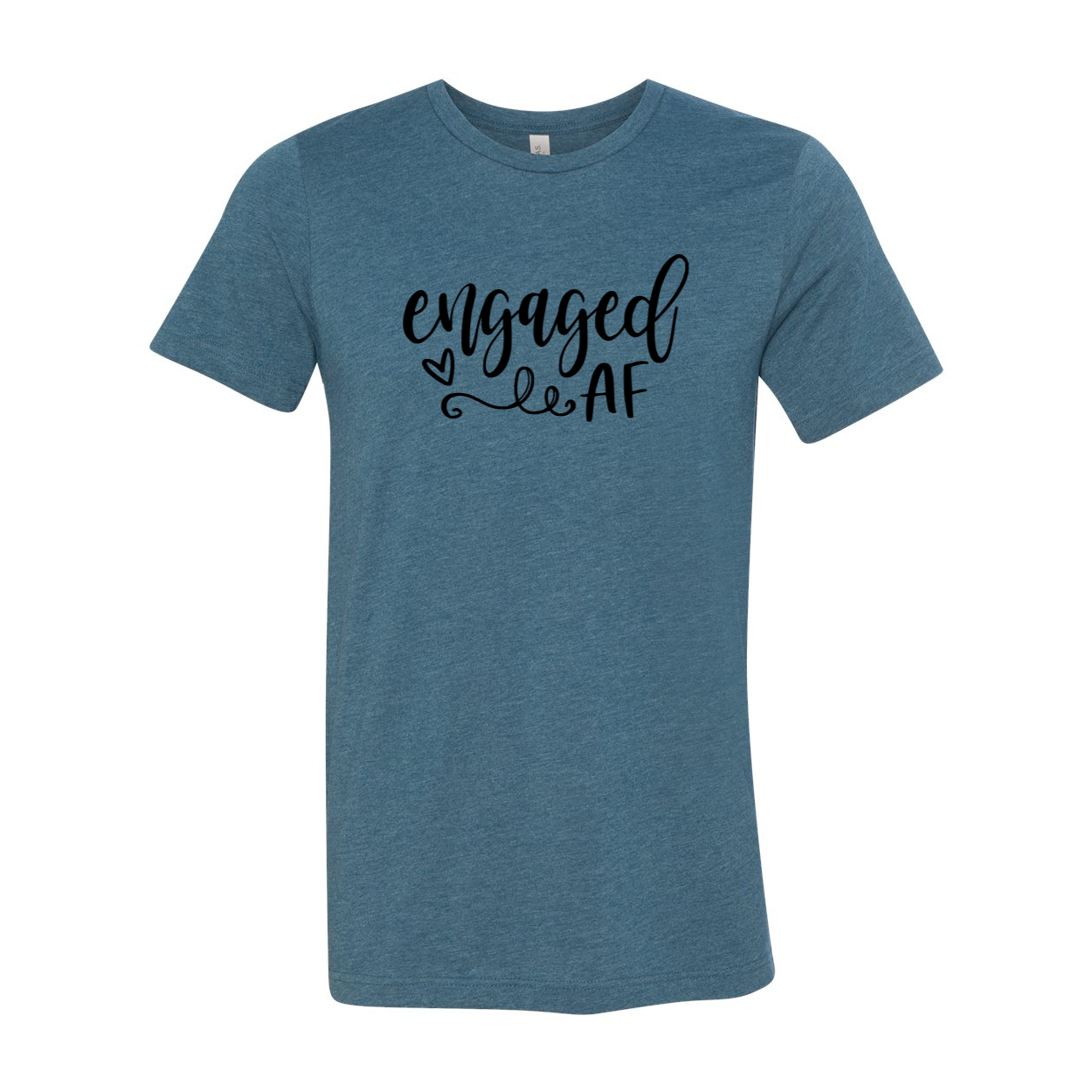 DT0892 Engaged Af Shirt in various colors, showcasing its soft fabric and stylish design.