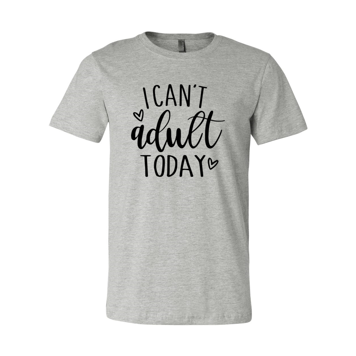 DT0894 I Can't Adult Today Shirt in various colors, showcasing its comfortable fit and high-quality print.