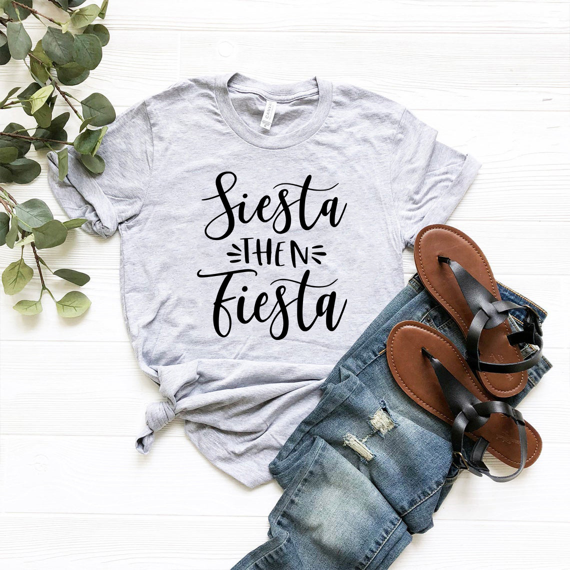 DT0913 Siesta than fiesta unisex T-shirt in various colors, showcasing its comfortable fabric and stylish design.